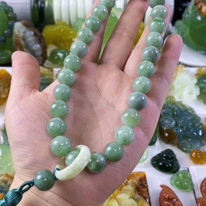 未镶嵌岫玉手持手持