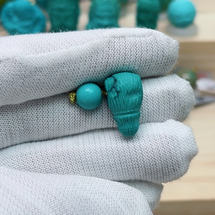 未镶嵌绿松石珠宝奇石佑**爸