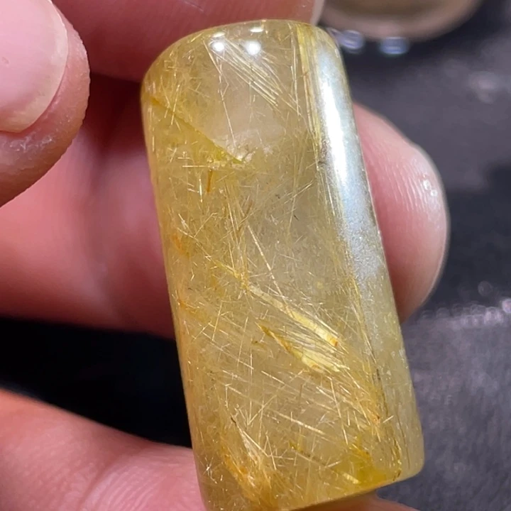 可***欣颈饰未镶嵌发晶钛晶