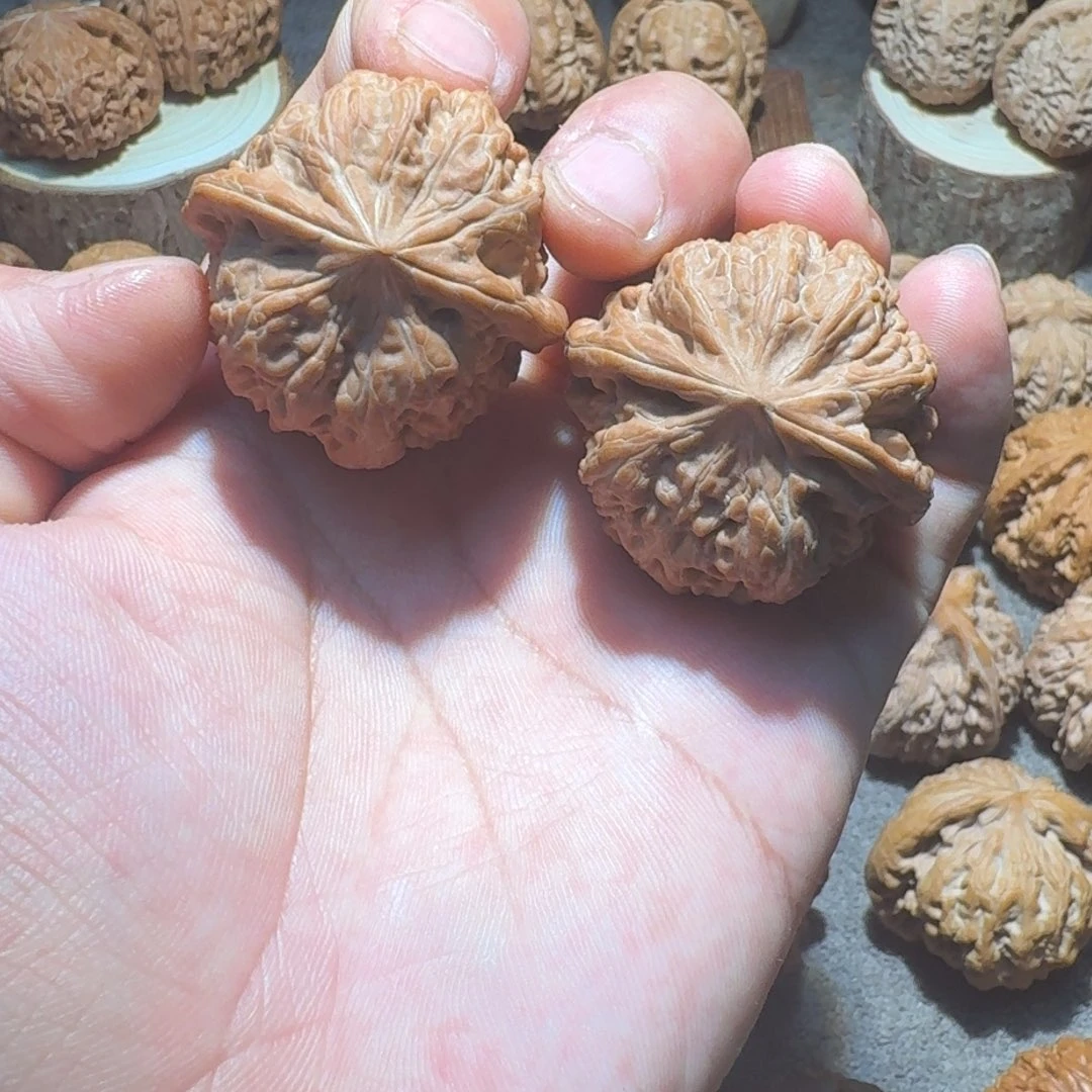 手串/手链核桃40全品六芒星顶平谷凹底