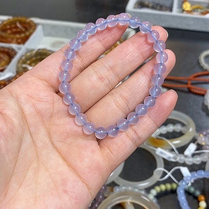 玛瑙/玉髓手串未镶嵌淘**偶