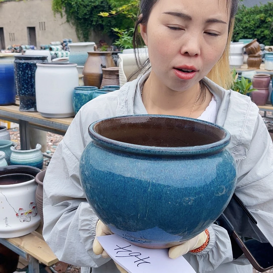 王嫂花盆直播0508-452有色差微瑕