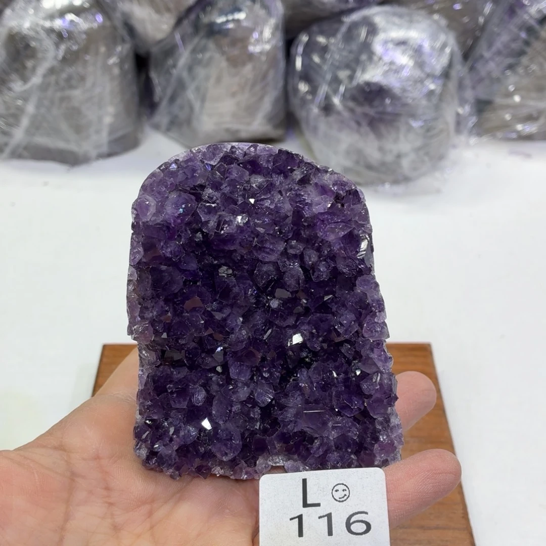 摆件水晶未镶嵌天然紫水晶