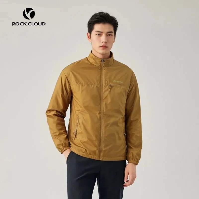 RockCloud/岩云岩云四季神衣可收纳透气防泼水男士立领双层夹克