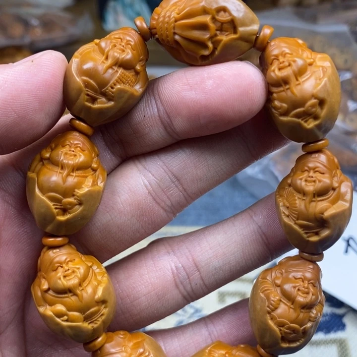 橄榄核手串/手链橄榄核雕工艺手串