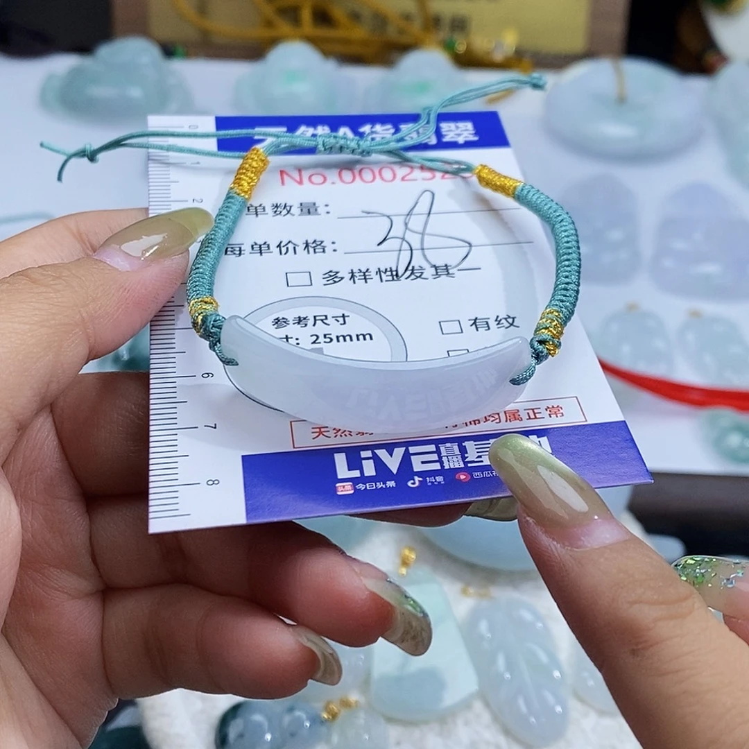 翡翠未镶嵌颈饰2529