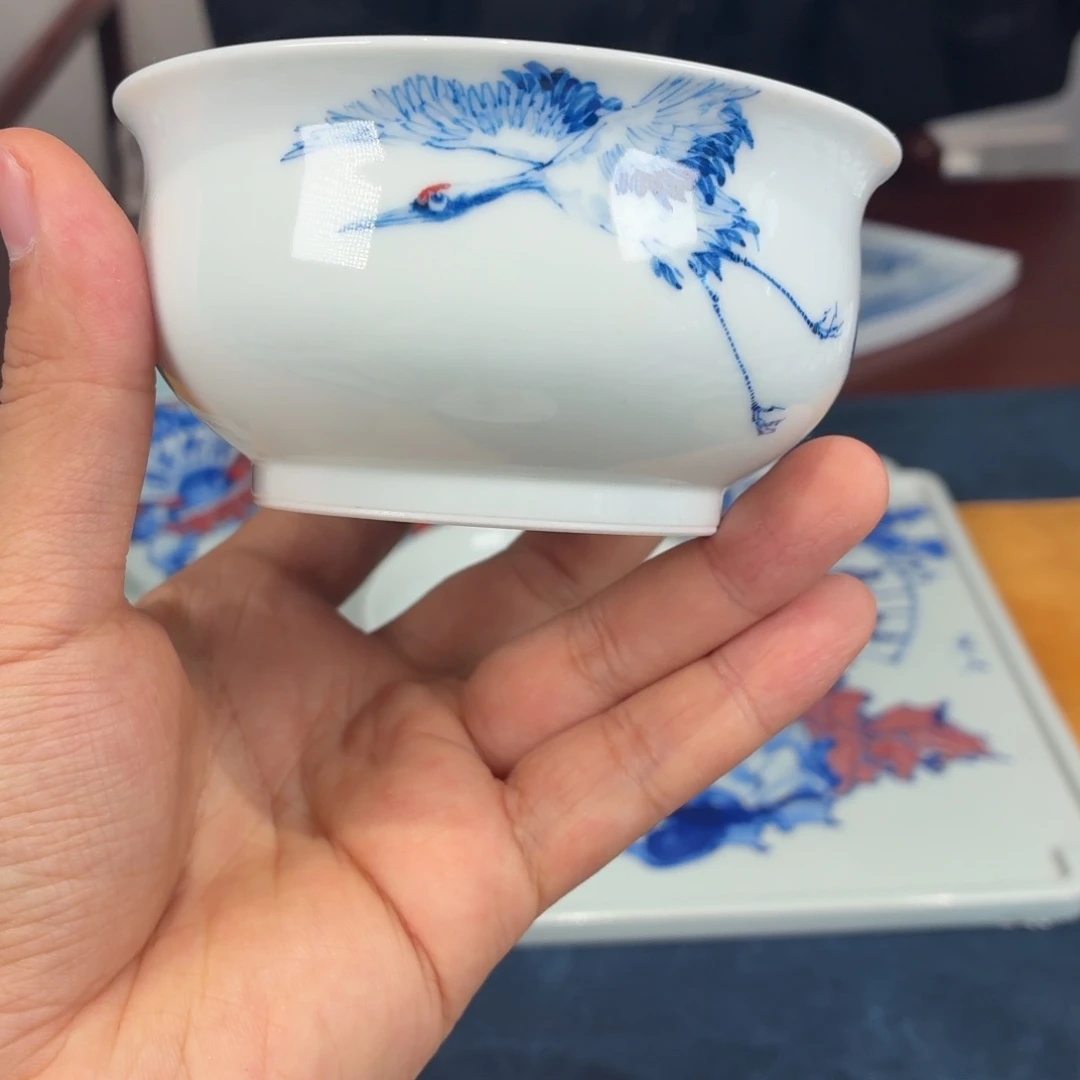 瓷杯子瓷姑娘景德镇陶瓷艺术