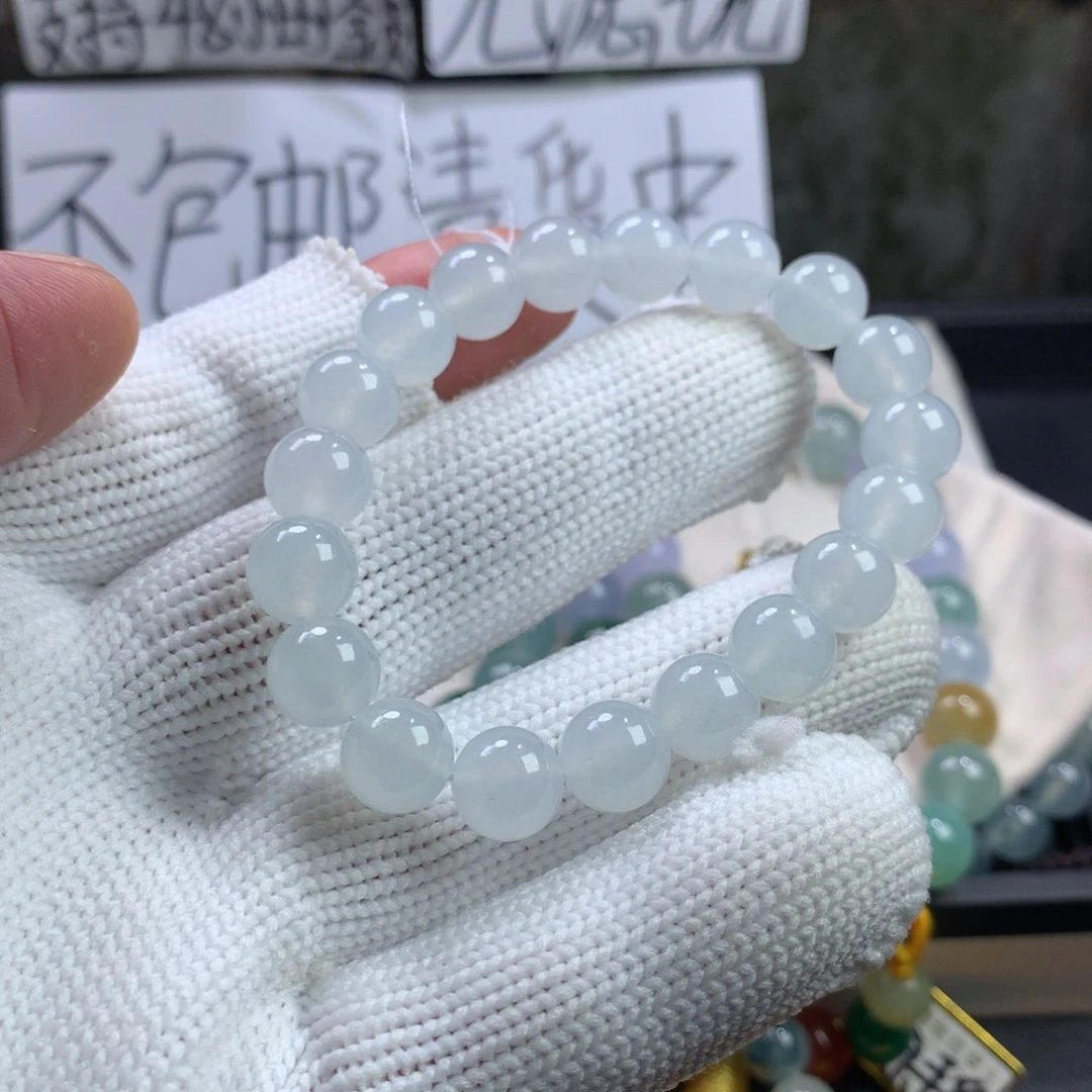 定制翡翠未镶嵌卡9.8 19粒