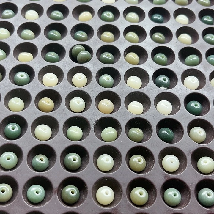 白玉菩提吊坠微瑕6/8青提苹果100卡灯牌宠200