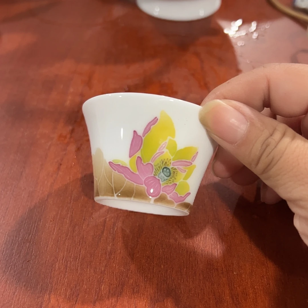 醴陵瓷直播供货基地手绘40毫升