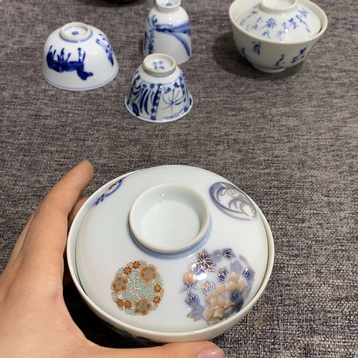 紫砂茶杯非常漂亮好看的碗