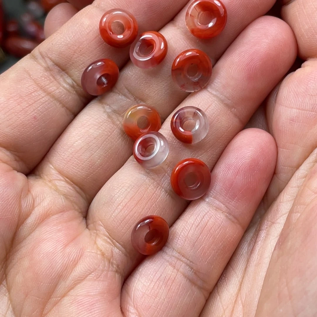 南红玛瑙未镶嵌颈饰