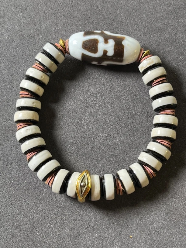 正品藏式宝瓶手串手链真品玛瑙玉髓高档男女生肖合金