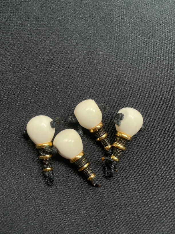 天然猛犸牙冰料1.0金属三通 微瑕 福利款 发一