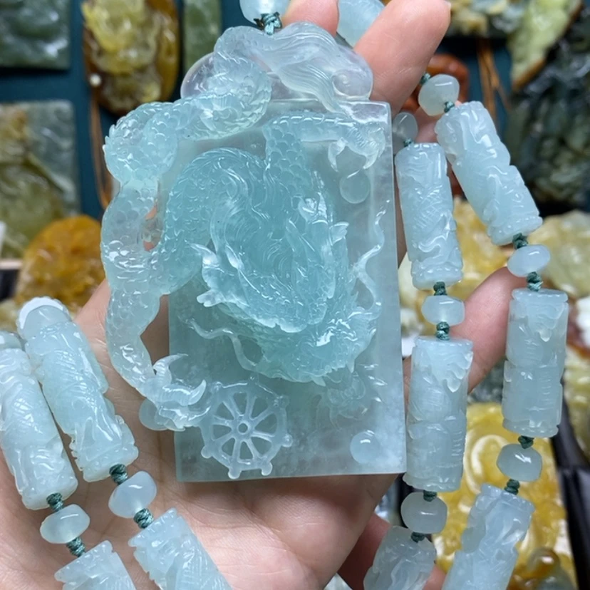 【闪购商品】岫玉颈饰未镶嵌郑**我