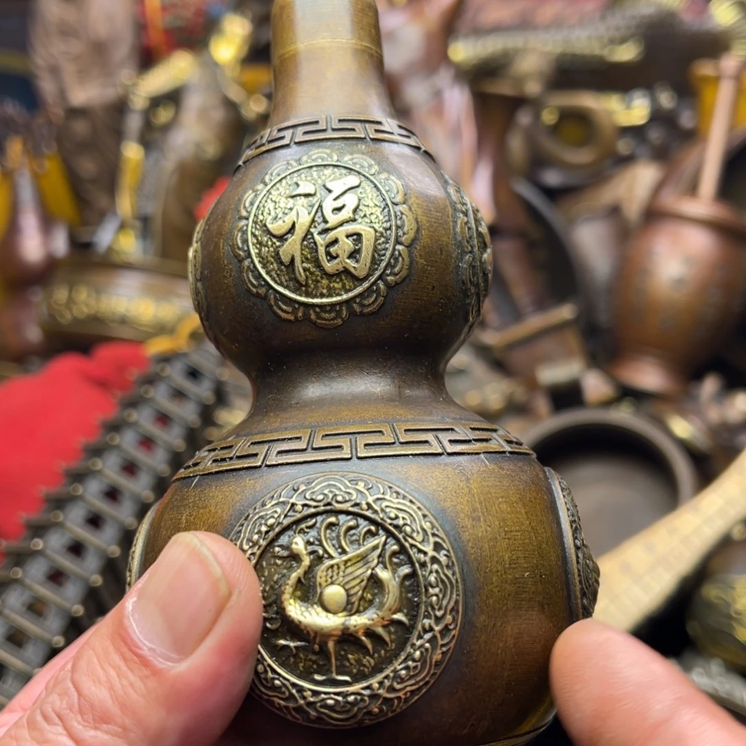 茶壶香炉铜器摆件