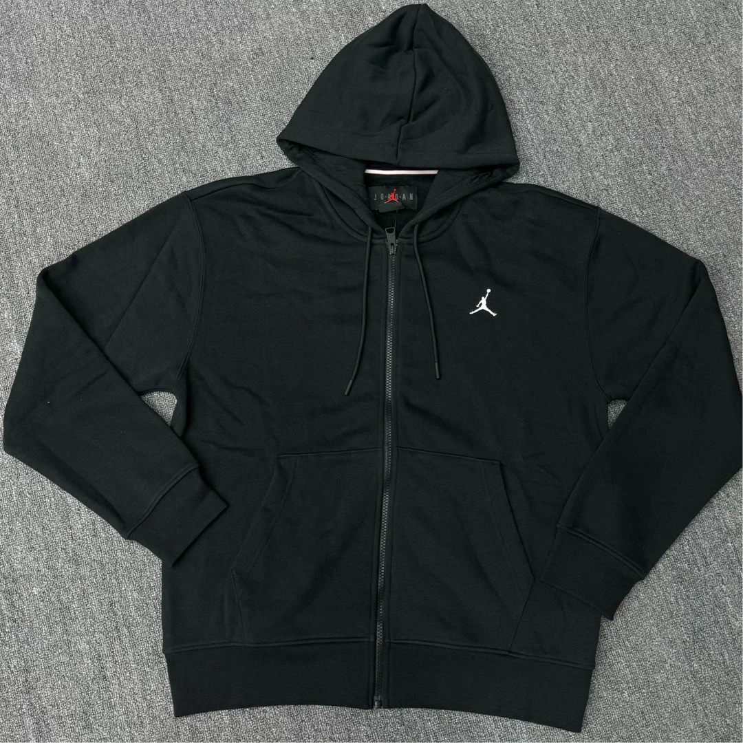 NIKE/耐克 JORDAN 男子跑步休闲运动针织夹克薄绒外套 7772