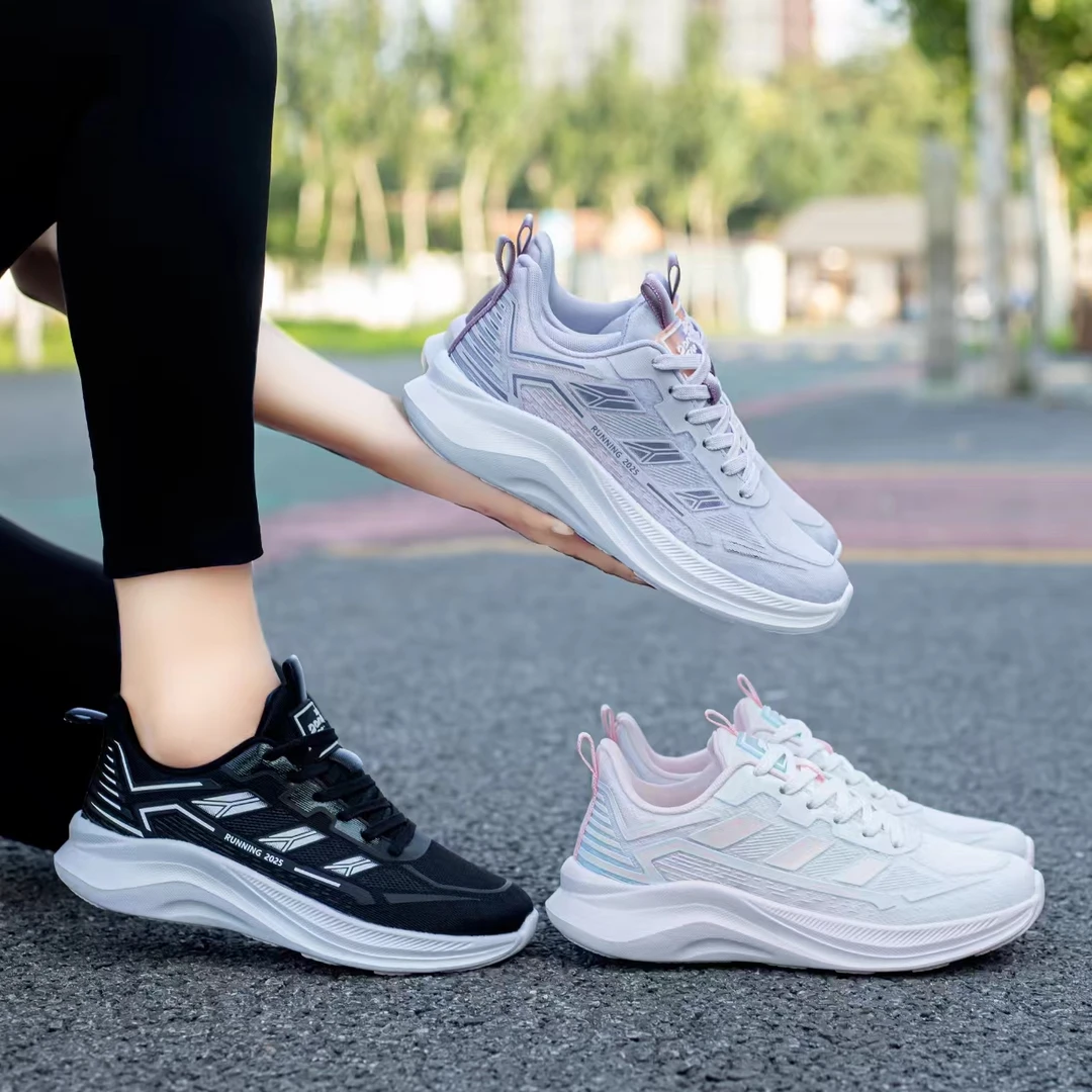 【公主专属】品牌专柜超轻潮流情侣休闲慢跑鞋6185