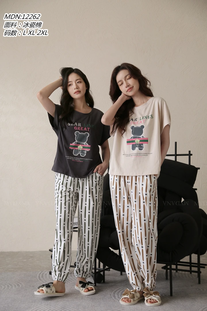 跑量夏季爆款睡衣家居服