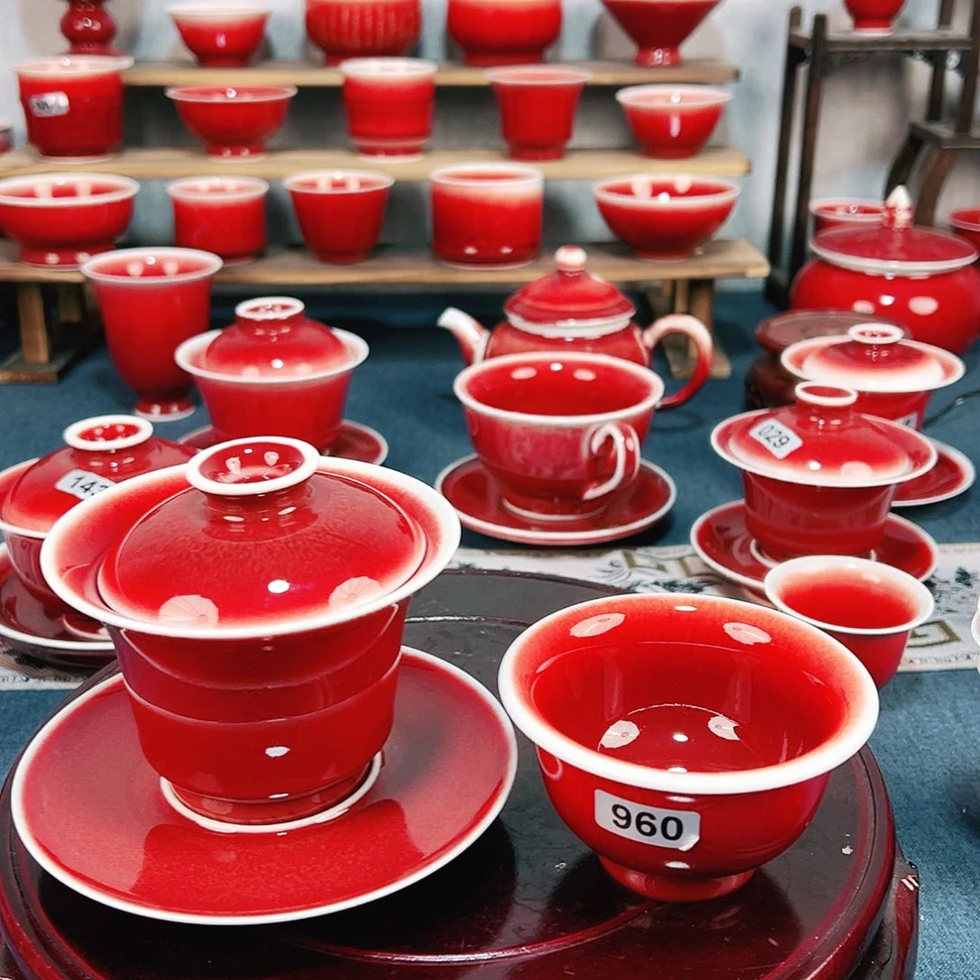 壹****俊景德镇陶瓷原矿郎红茶具