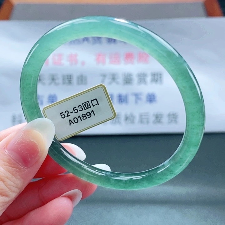 翡翠未镶嵌手镯翡翠手镯202