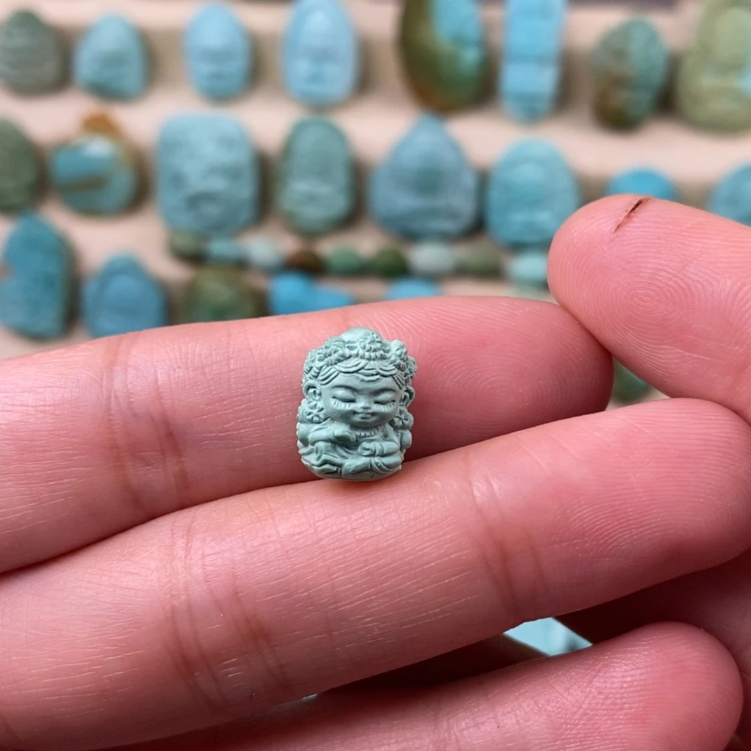 绿松石珠宝奇石未镶嵌