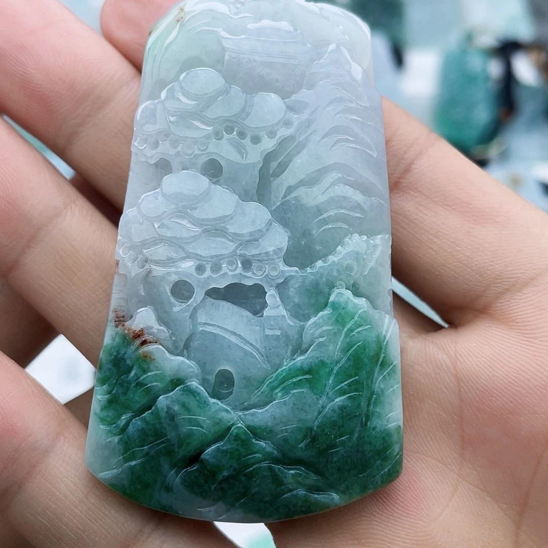 颈饰未镶嵌翡翠翡翠