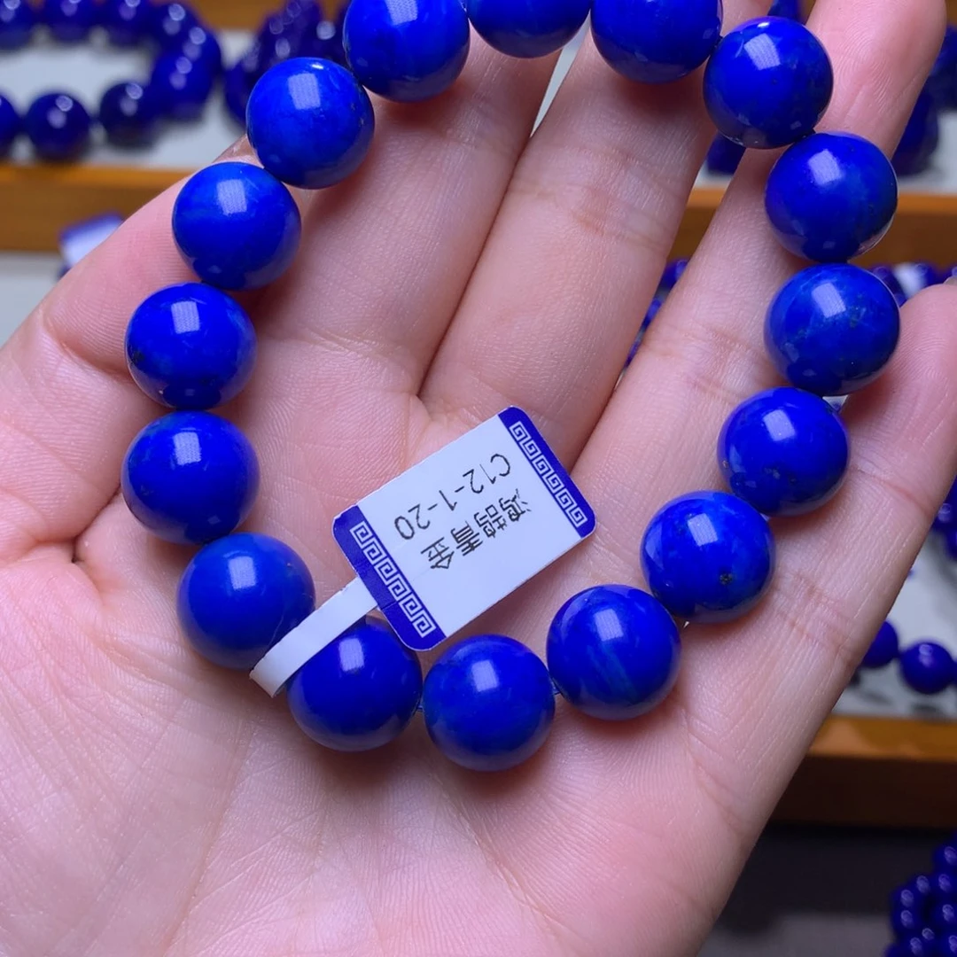 青金石手链未镶嵌A****i12mm4664