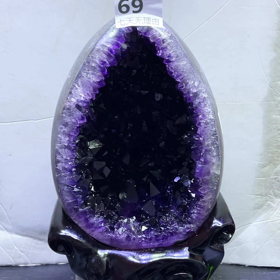 未镶嵌大型摆件（非配饰）紫晶L****美