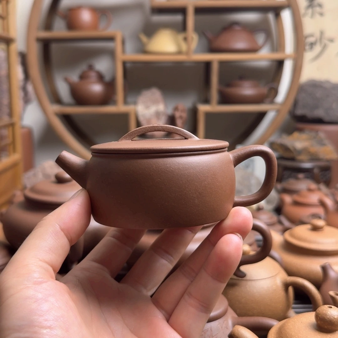 茶壶紫砂汉瓦150cc台西嫩底槽清