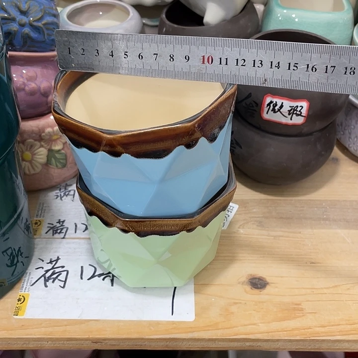 陶瓷花盆凑12米包邮