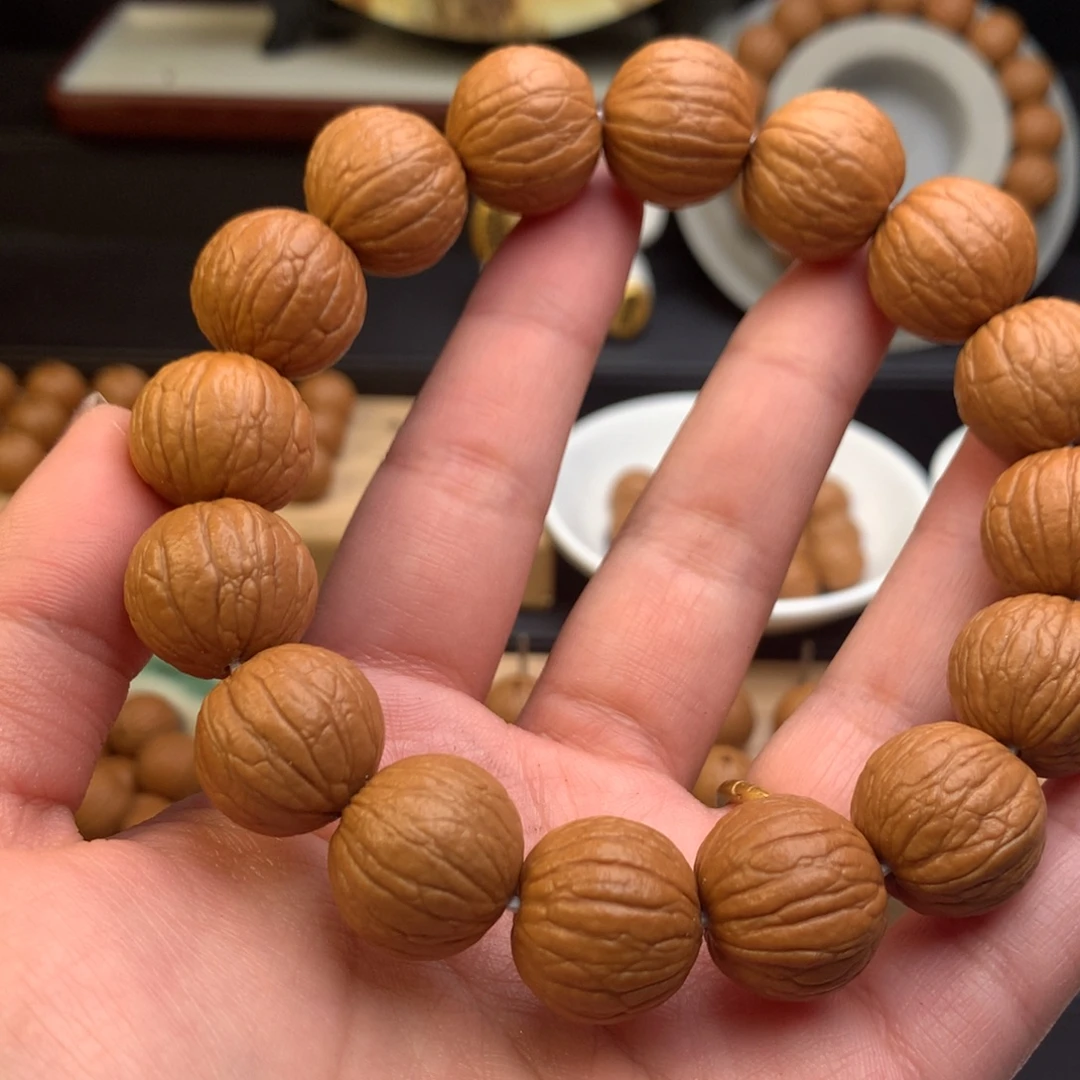 把件猴头核桃聚宝盆17➕