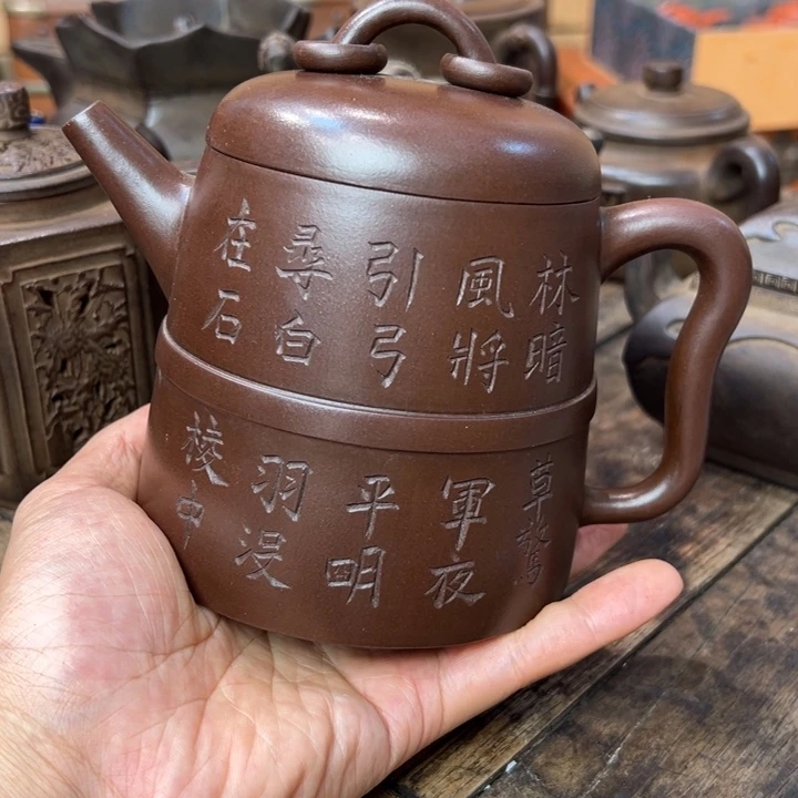 茶壶紫砂紫砂壶作品