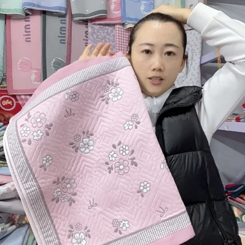 棉特价粉色微微乡野