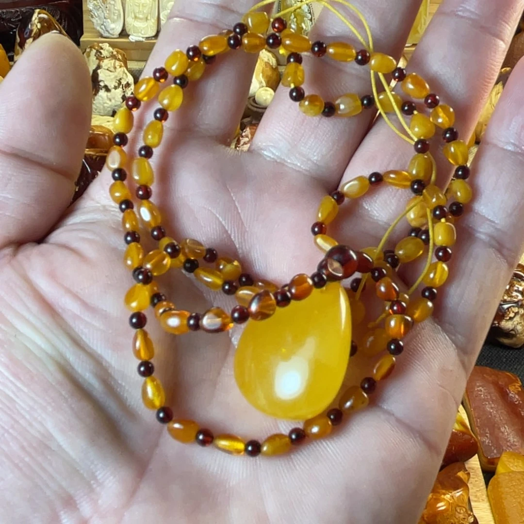 裸石琥珀未镶嵌天然蜜蜡