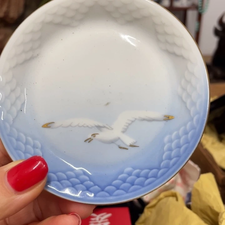 瓷中古工艺品摆件