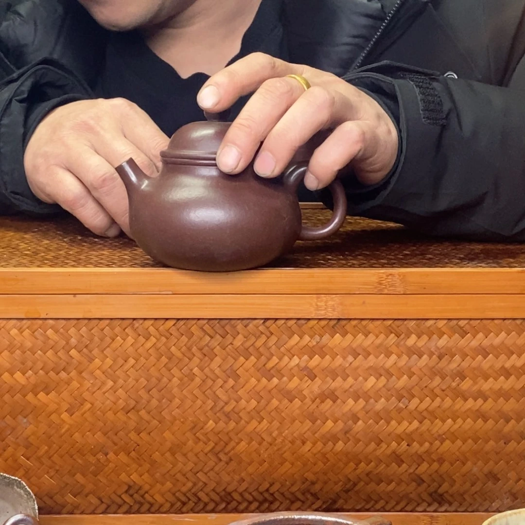 紫砂柴烧紫砂茶具