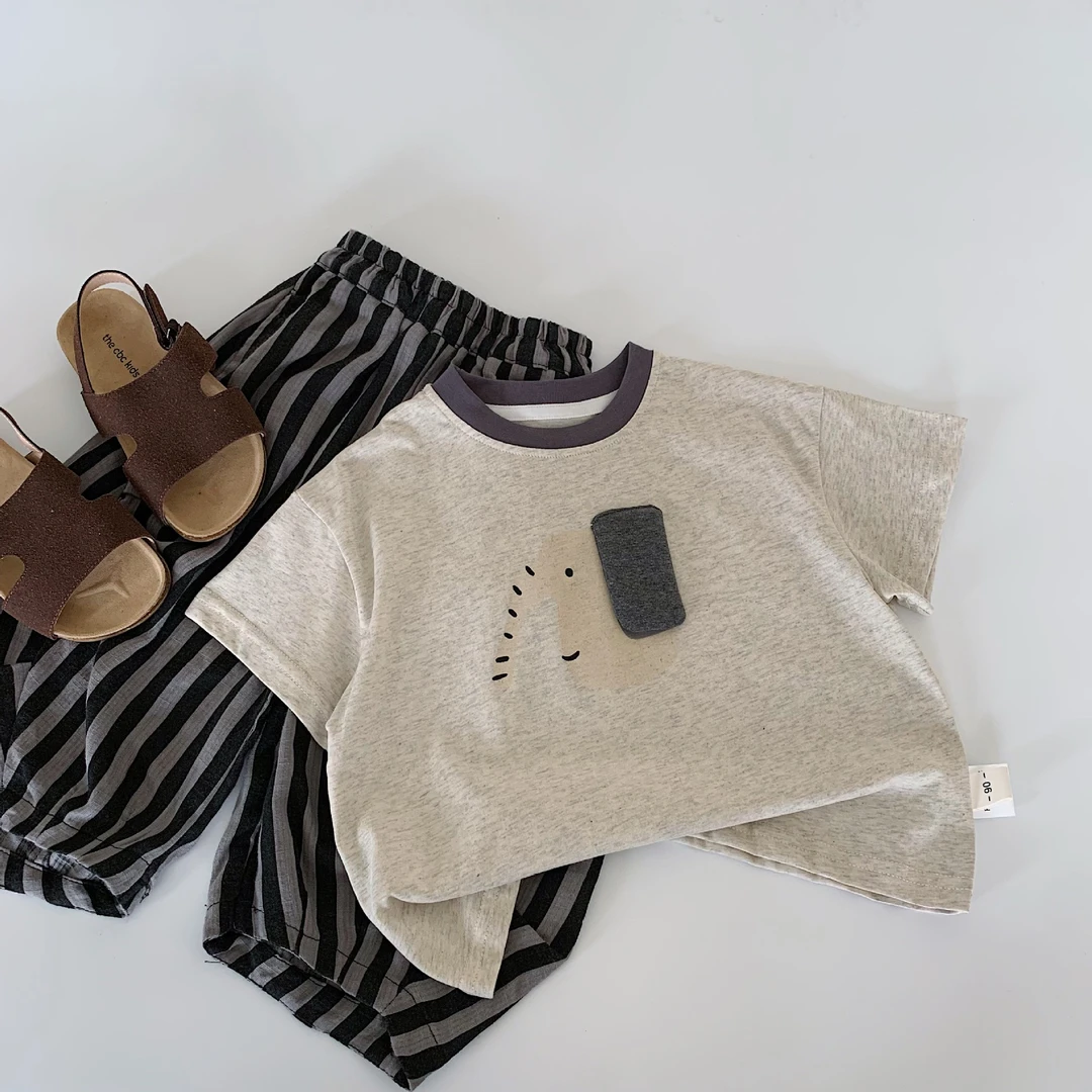 5/11【象阳而生】卡通大象儿童短袖T恤