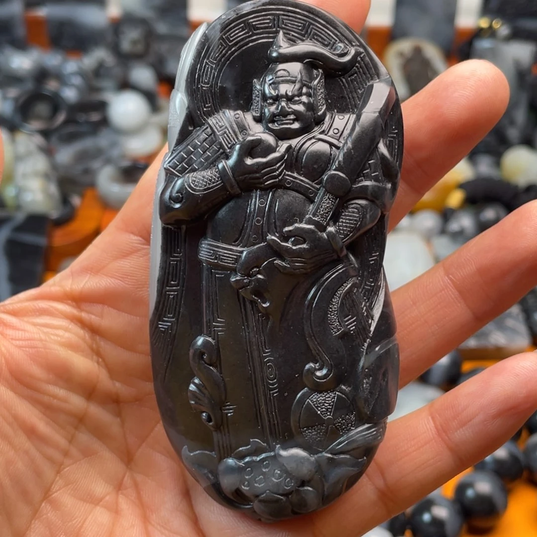 和田玉把件未镶嵌