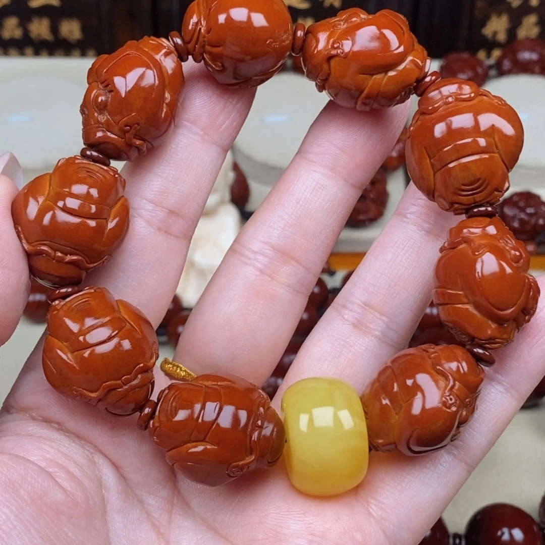 橄榄核吊坠钓**郑八宝财神