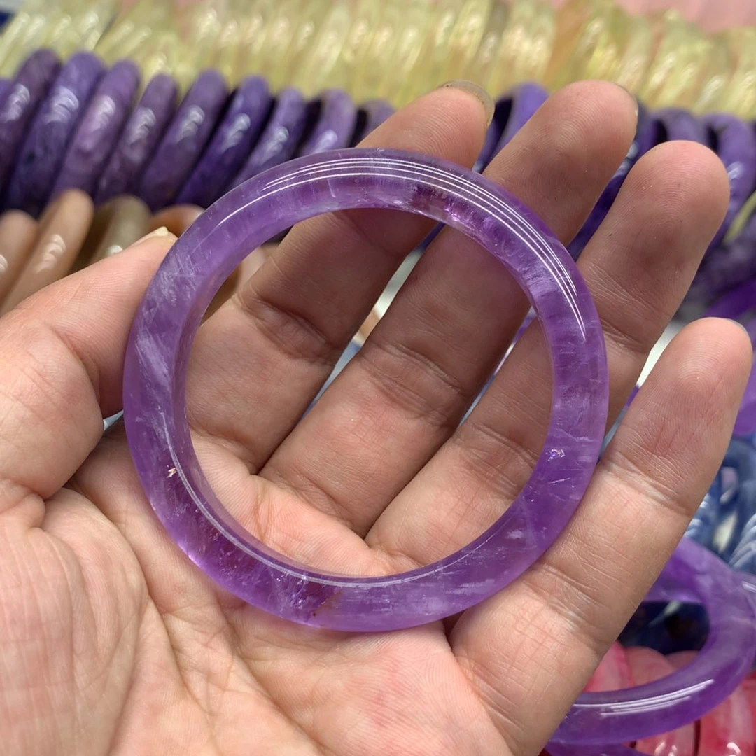 紫晶手镯未镶嵌梦**来