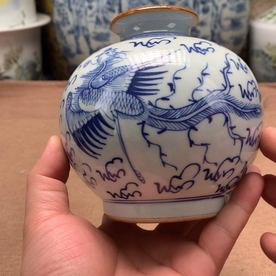 摆件景德镇陶瓷花瓶