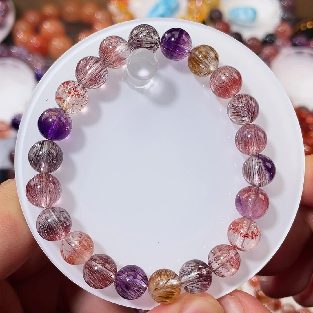 水晶手串未镶嵌8.8