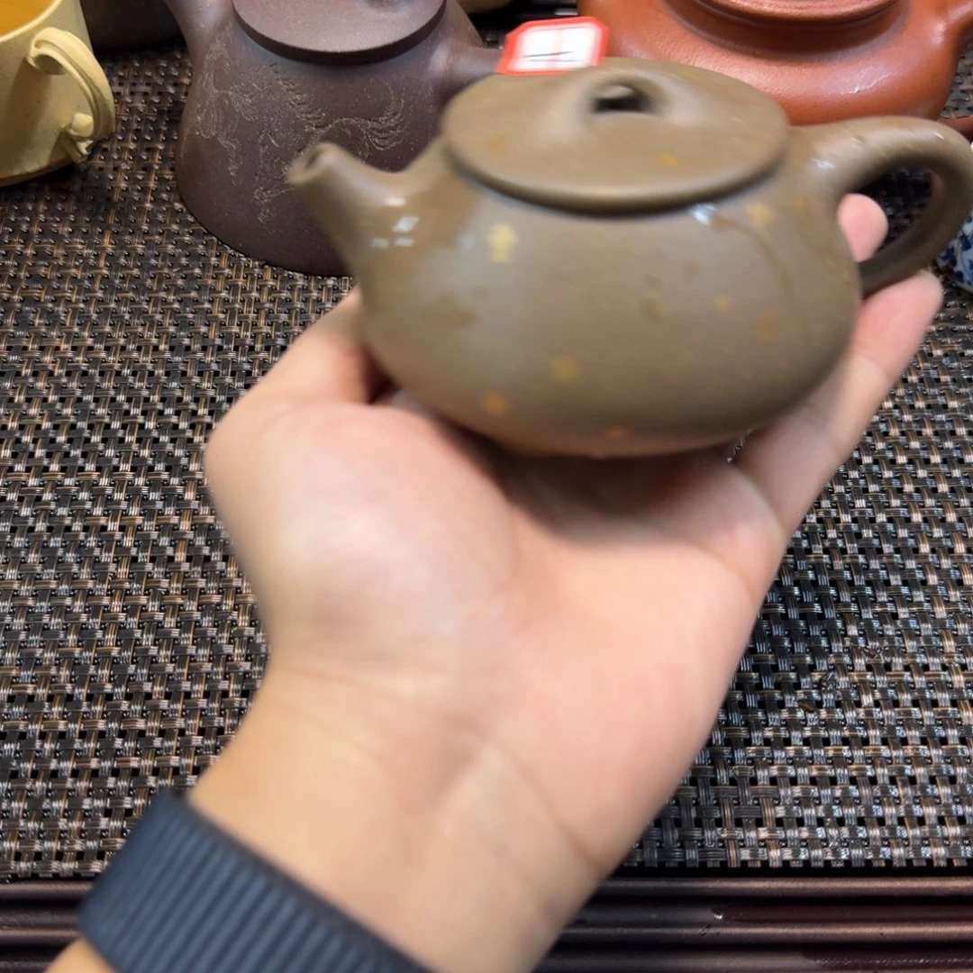 11号蟹壳青景舟石瓢200CC洒金