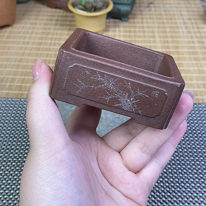 宜兴紫砂精品花盆