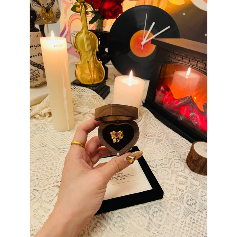 铜合金锆石戒指 美少女戒指开口可调节网红时尚百搭