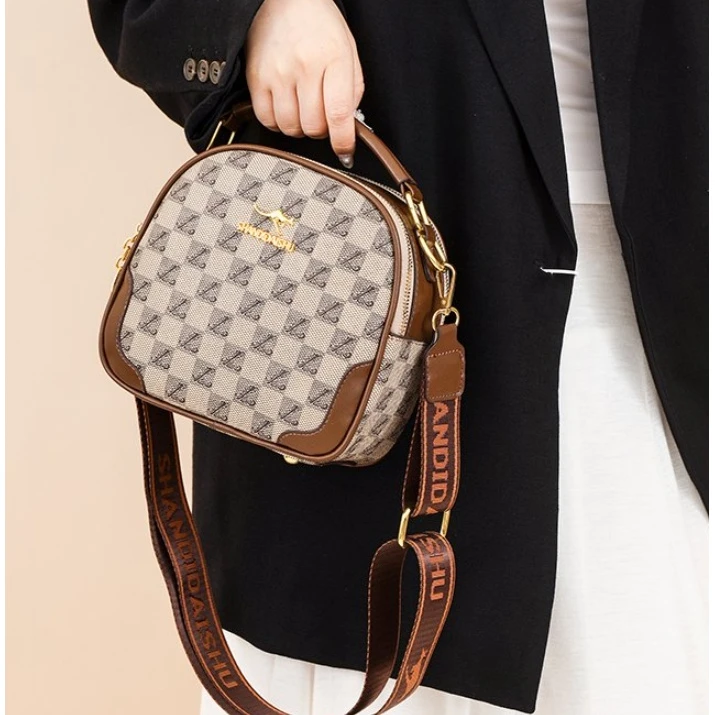 单 6031 卡其色 时尚包包