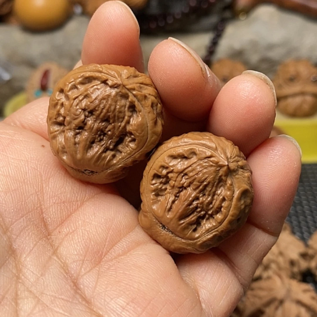 【闪购商品】把件文玩核桃手捻蛇头