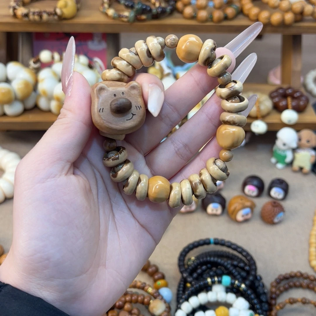 闪***窝吊坠紫金鼠紫金鼠手串