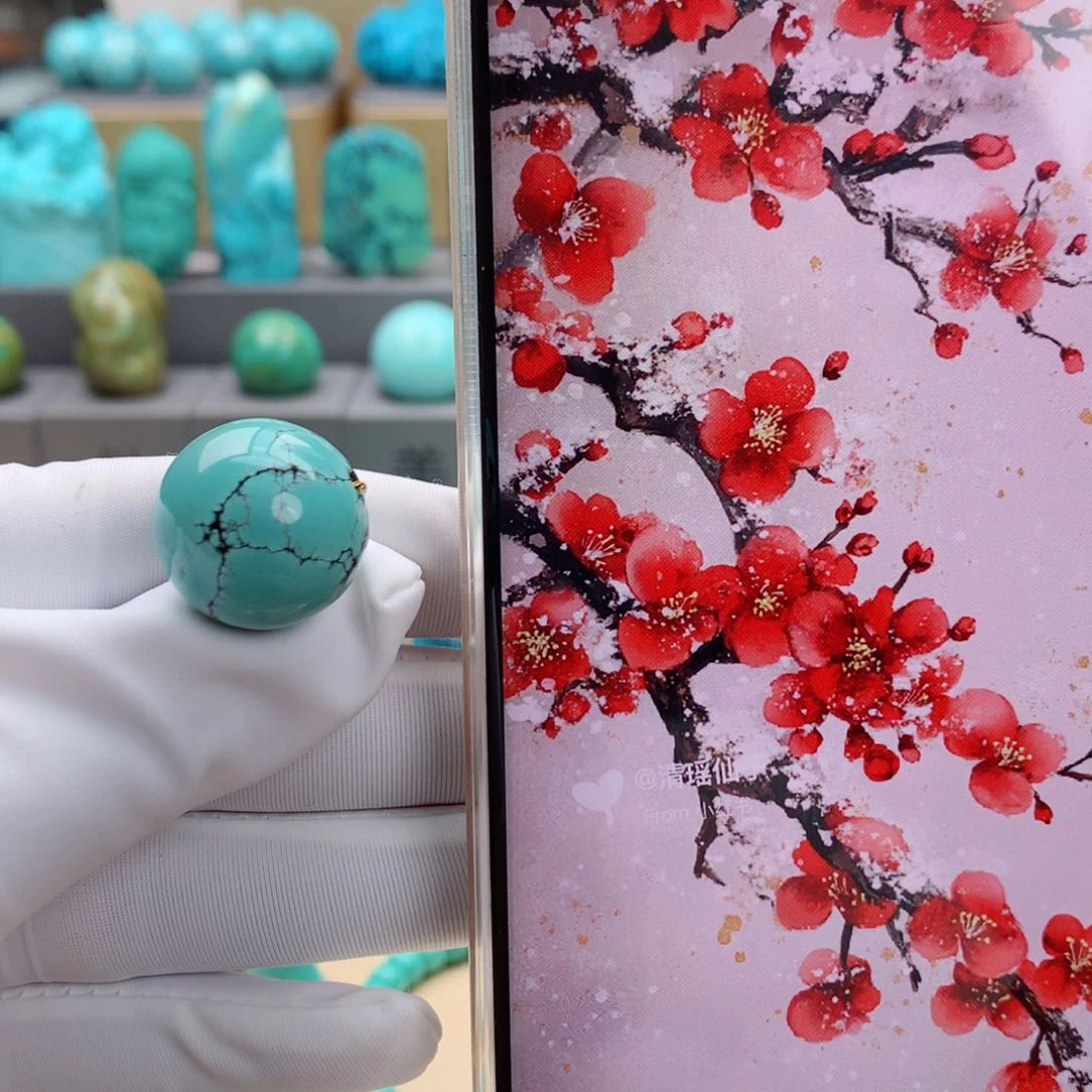 未镶嵌绿松石精品